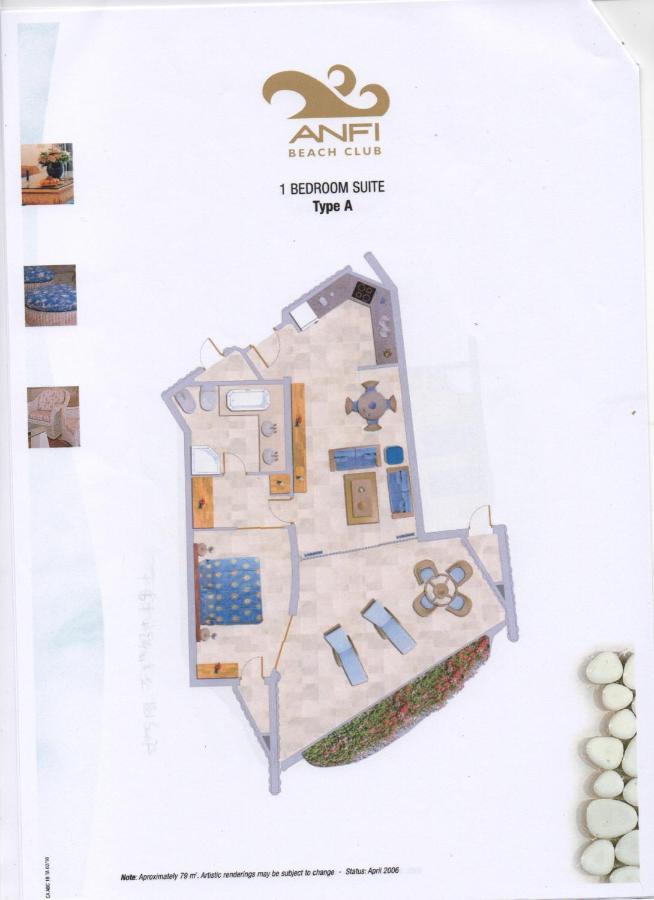 阿吉内金海滩Anfi Del Mar 1公寓式酒店 外观 照片